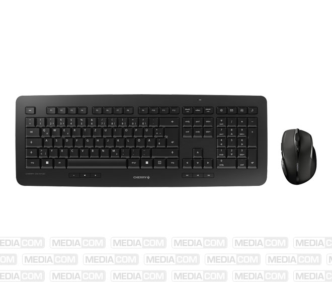 Tastatur-Maus Set DW 5100, Wireless, schwarz